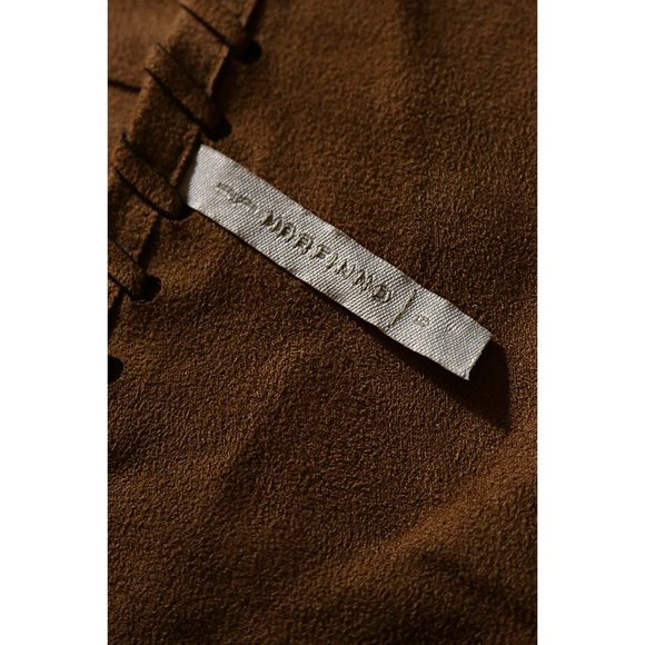 MARFINNO CARAMEL FRINGE JACKET - SIZE L - Picture 9 of 9